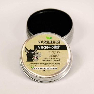VegePolish Vegan Teeth Whitening with Activated Charcoal